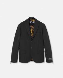 Vetements | Versace Blazer A Coupe Droite