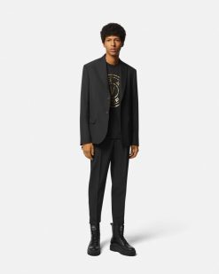 Vetements | Versace Blazer A Coupe Droite