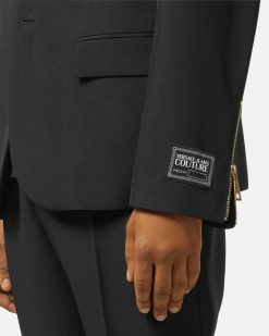 Vetements | Versace Blazer A Coupe Droite