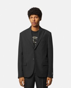 Vetements | Versace Blazer A Coupe Droite