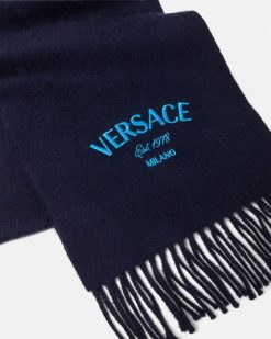 Accessoires Textiles | Versace Echarpe Versace Milano Stamp