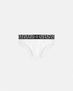 Slips | Versace Slip A Bordure Greca