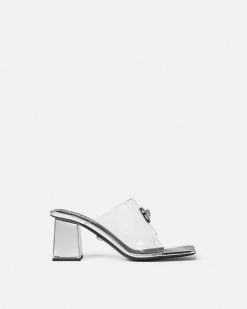 Sandales | Versace Alia Mules Transparentes 70 Mm