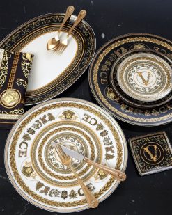 Assiettes | Versace Assiette Virtus Gala 17 Cm