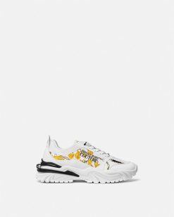 Chaussures | Versace Baskets Trail Trek Chain Couture