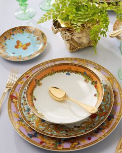 Assiettes | Versace Assiette Creuse Le Jardin 21,5 Cm